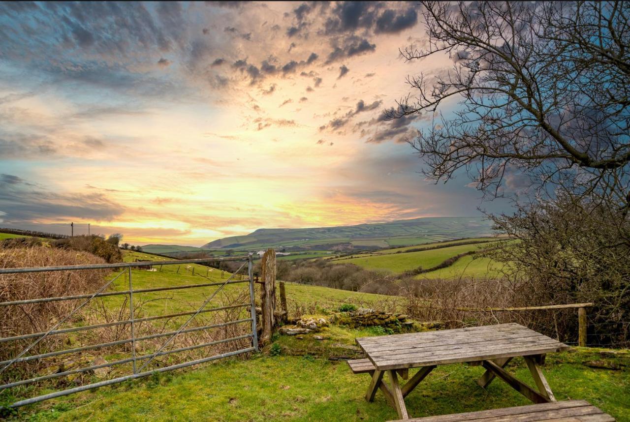 Polrunny Farm Seaberry Cottage With A Sea View And Log Burner Boscastle Zewnętrze zdjęcie