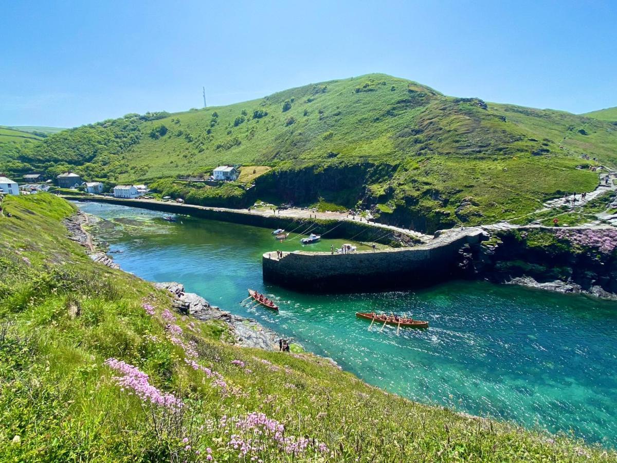 Polrunny Farm Seaberry Cottage With A Sea View And Log Burner Boscastle Zewnętrze zdjęcie