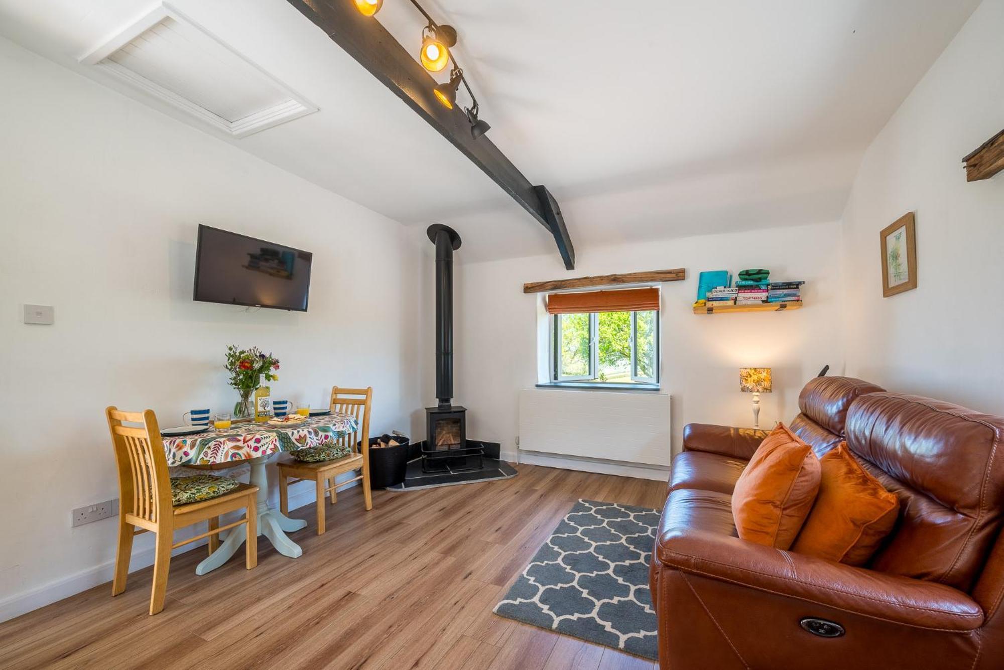 Polrunny Farm Seaberry Cottage With A Sea View And Log Burner Boscastle Zewnętrze zdjęcie